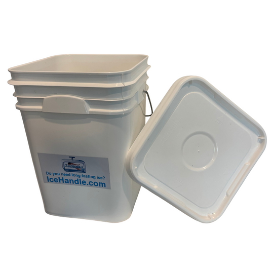 Ice Handle | 4 Gallon Ice Block Bucket